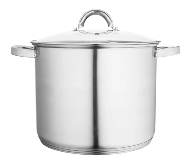 Altom Fabio garnek wysoki nierdz. 26cm 10,5l z pokrywą szklaną - 1580519 - zdjęcie 3